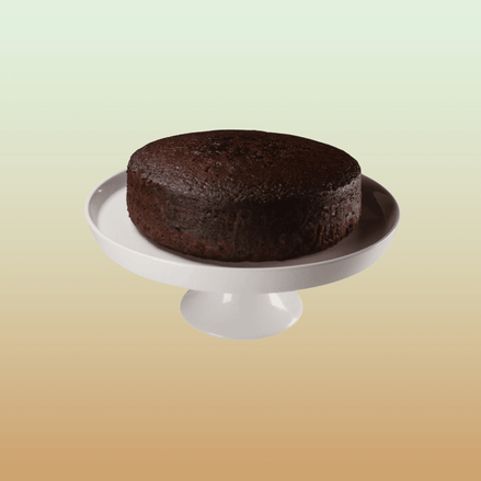 UNBRANDED: 8 Inch Round Luxury Jasmine's Vegan Ginger Cake - WHOLESALE
