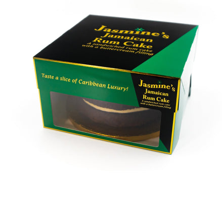 8 Inch Round Luxury Jasmine's Jamaican Rum Cake