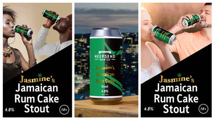 Jasmine's Jamaican Rum Cake Stout - Celebration Pack