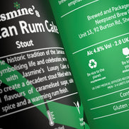Jasmine's Jamaican Rum Cake Stout - The Drink Of Respect (min order 4 cans)