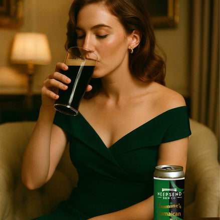 Jasmine's Jamaican Rum Cake Stout - The Drink Of Respect (min order 4 cans)