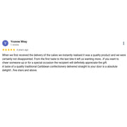 Jasmine's Vegan Ginger Cake Luxury Collection