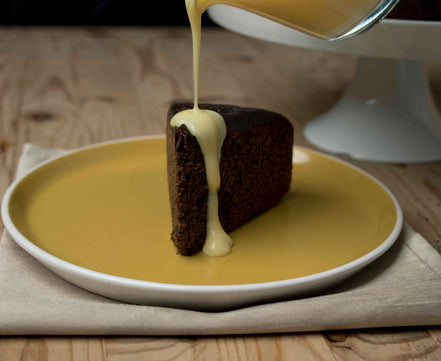 8 Inch Round Luxury Jasmine's Vegan Ginger Cake