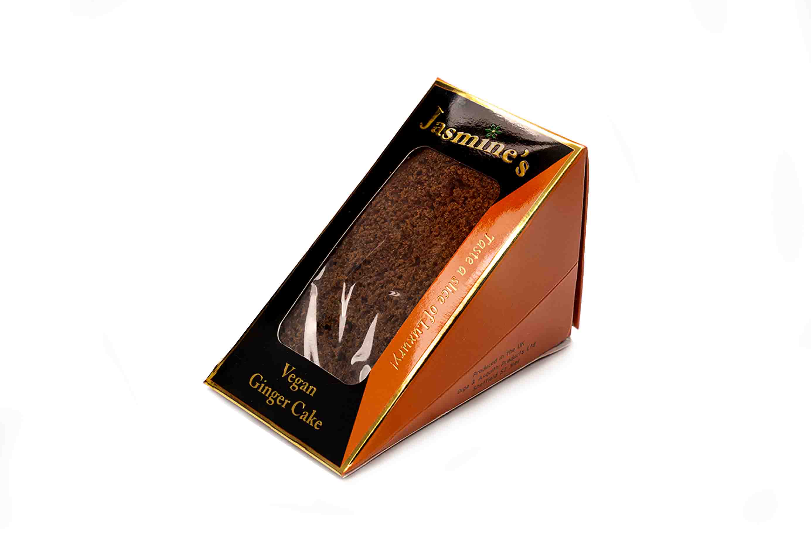 Jasmine's Vegan Ginger Cake Luxury Slices