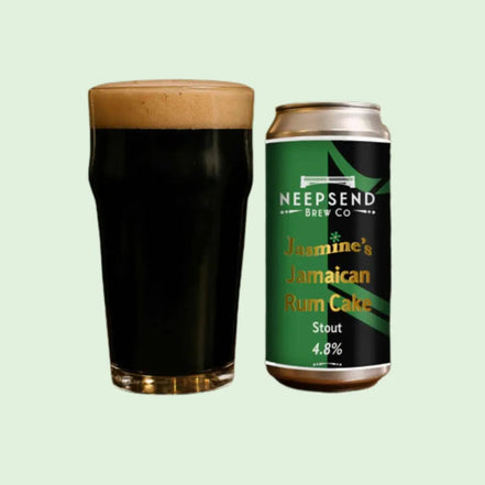 Jasmine's Jamaican Rum Cake Stout - The Drink Of Respect (min order 4 cans)