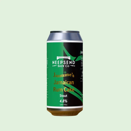 Jasmine's Jamaican Rum Cake Stout - The Drink Of Respect (min order 4 cans)