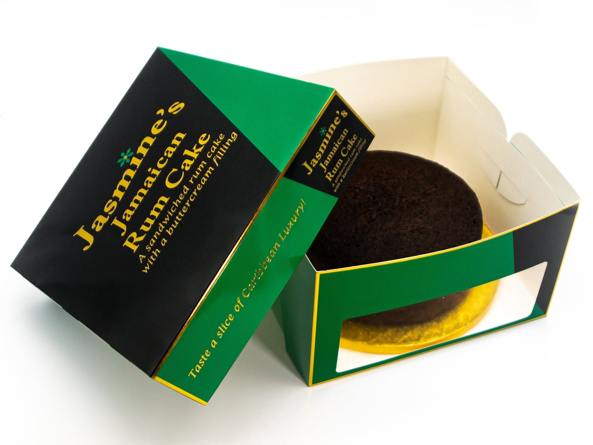 8 Inch Round Luxury Jasmine's Jamaican Rum Cake