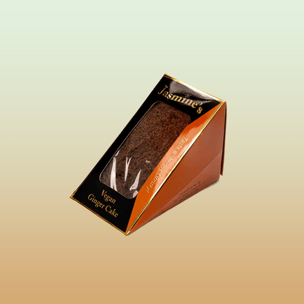 Jasmine's Vegan Ginger Cake Luxury Slices (min order 3 slices)