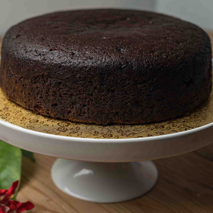8 Inch Round Luxury Jasmine's Vegan Ginger Cake