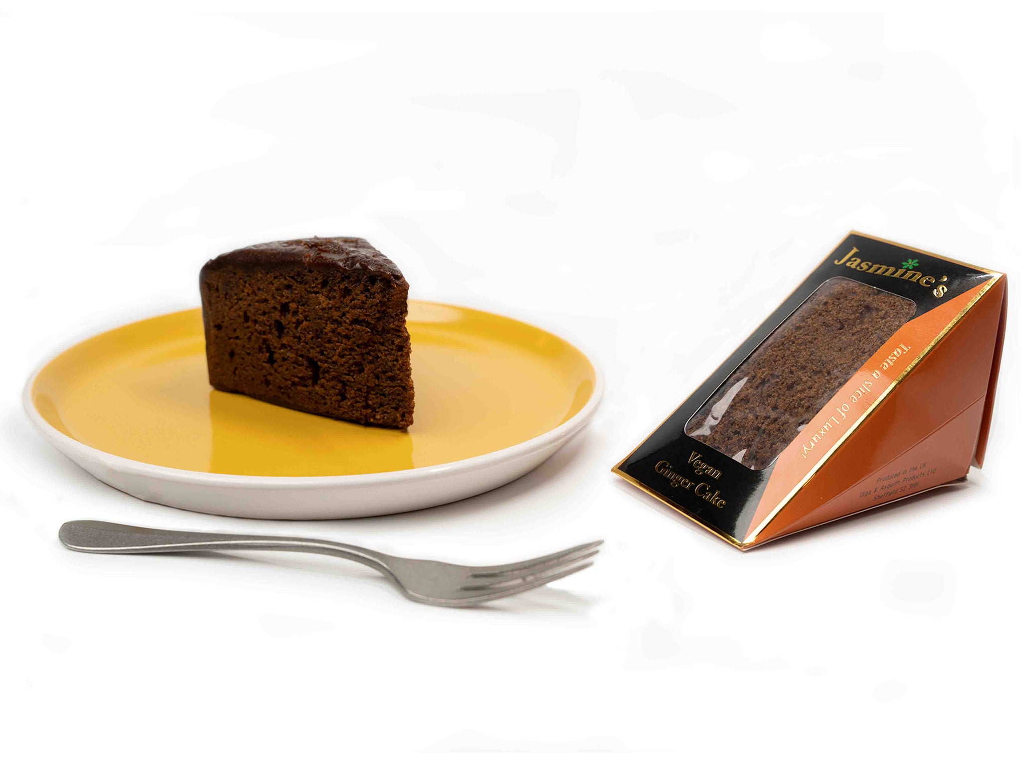Jasmine's Vegan Ginger Cake Luxury Slices