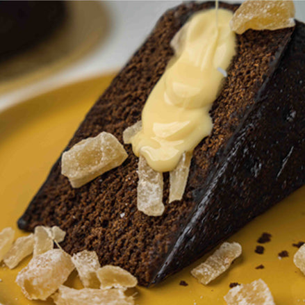 Jasmine's Vegan Ginger Cake Luxury Slices
